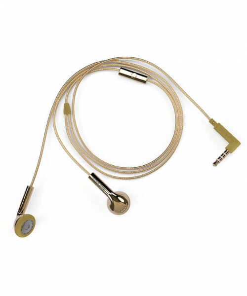 Happy Plugs Earbud Gold Deluxe Edition