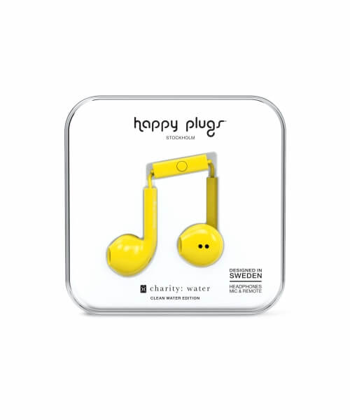 Happy Plugs Earbud Plus Yellow